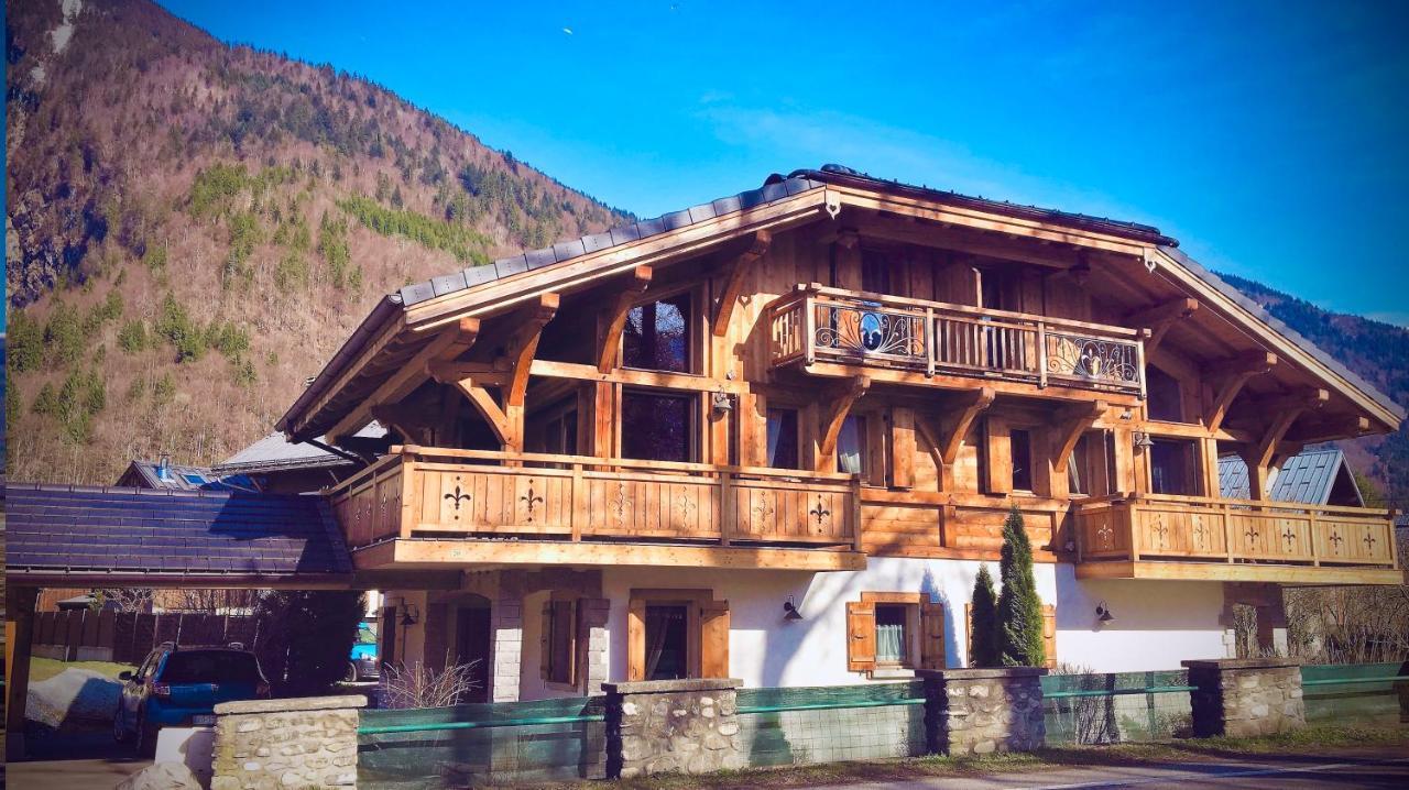 Chalet Clos Moccand ซาโมอ็องส์ ภายนอก รูปภาพ