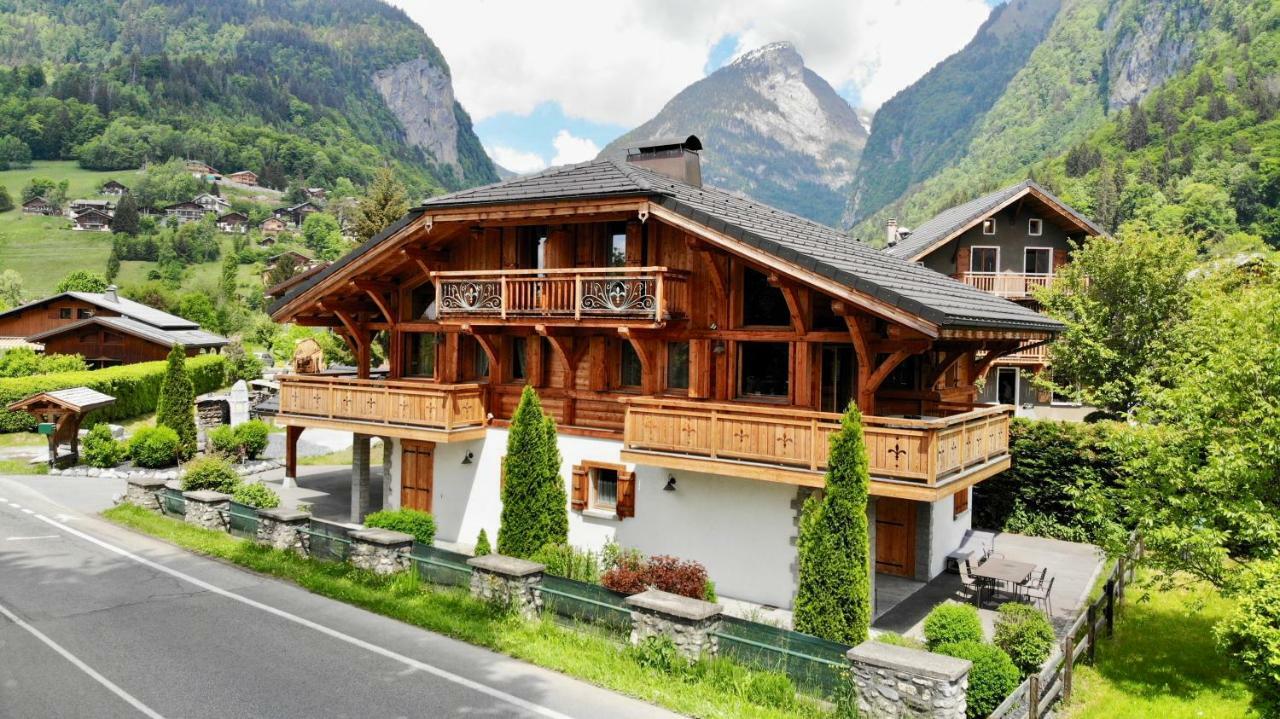 Chalet Clos Moccand ซาโมอ็องส์ ภายนอก รูปภาพ